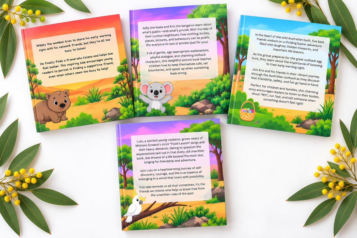 Outback Safe Adventures Story Book Bundle