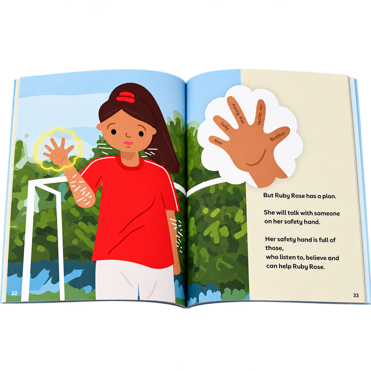 Ruby Rose and her Early Warning Signs Storybook